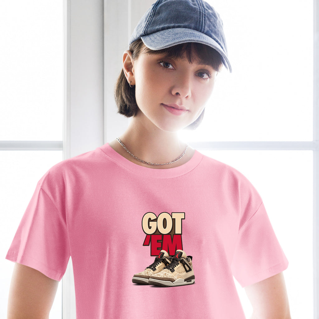 Got Em Crop Top to Match Air Jordan3 Laser Women's Crop ZillyKick