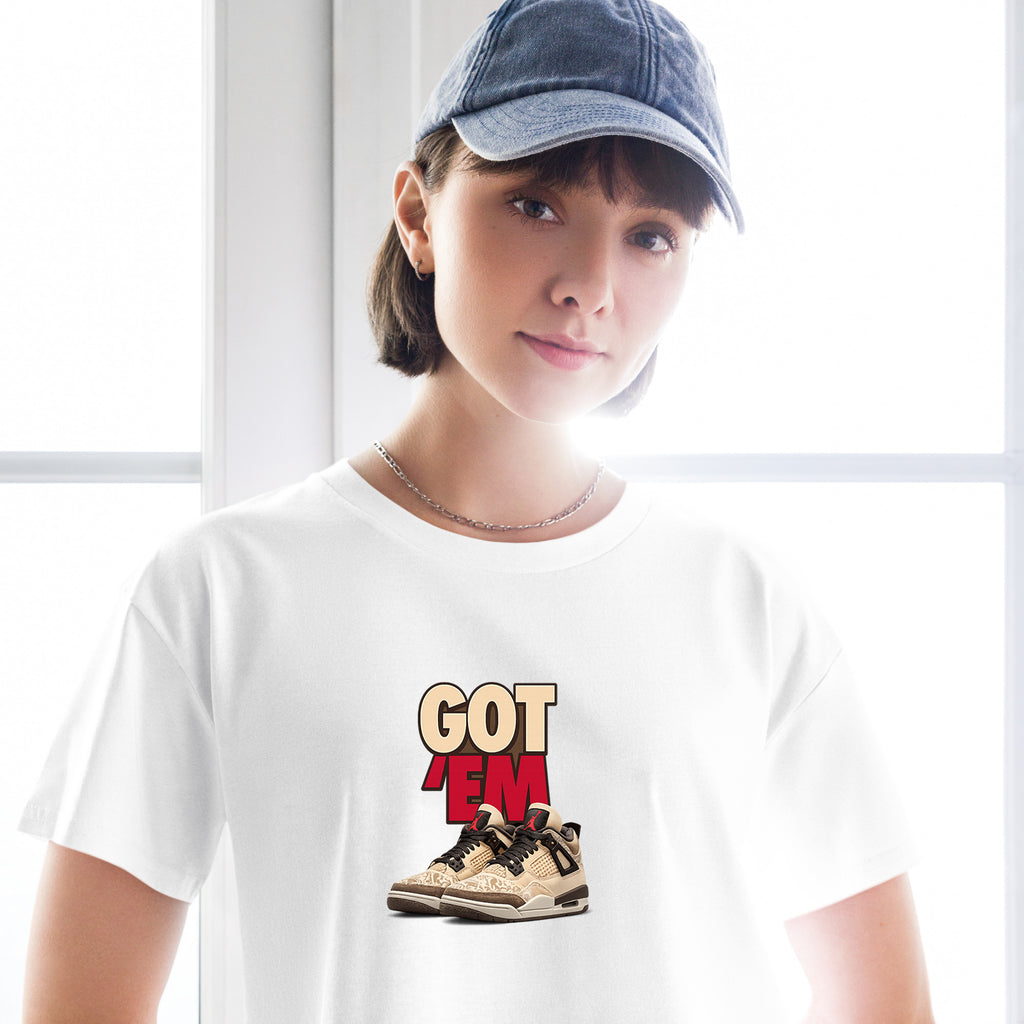 Got Em Crop Top to Match Air Jordan3 Laser Women's Crop ZillyKick