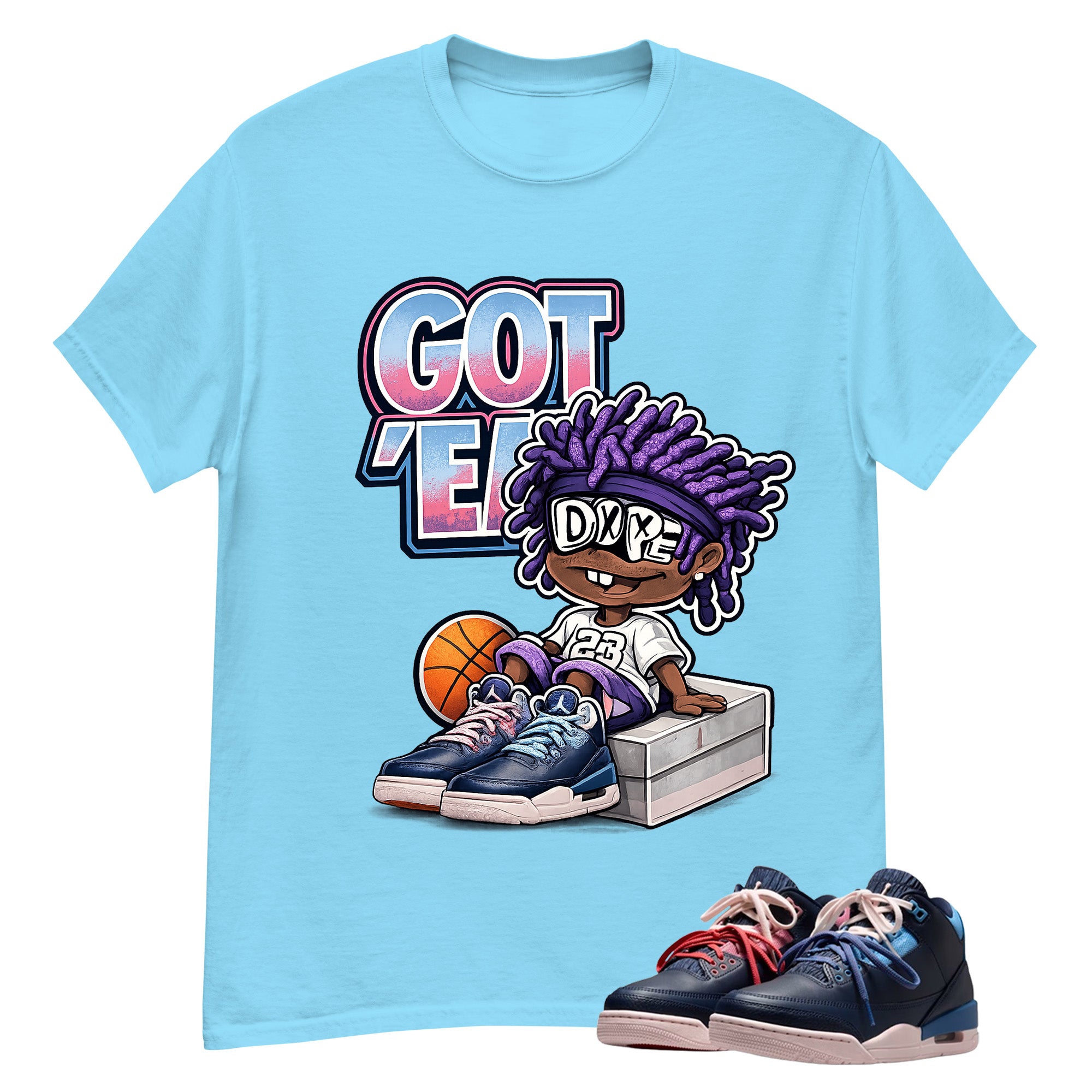 Got Em Dope Shirt To Match Air Jordan 3 Sports Renaissance Unisex Cotton Graphic Tee