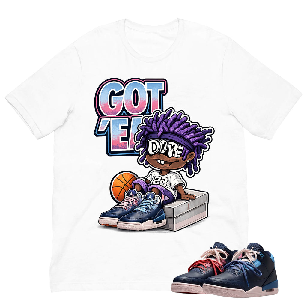 Got Em Dope Shirt To Match Air Jordan 3 Sports Renaissance Unisex Cotton Graphic Tee