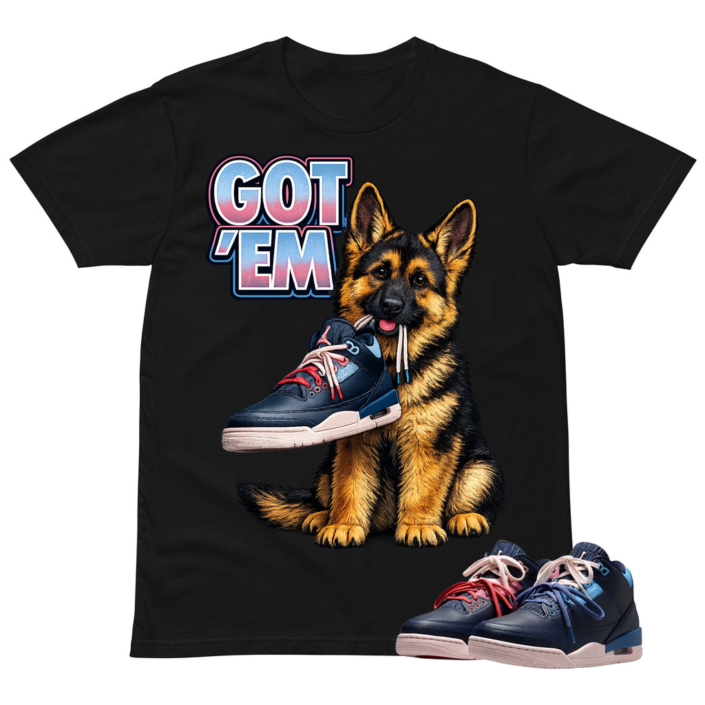 Got Em GS Shirt To Match Air Jordan 3 Sports Renaissance Unisex Cotton Graphic Tee