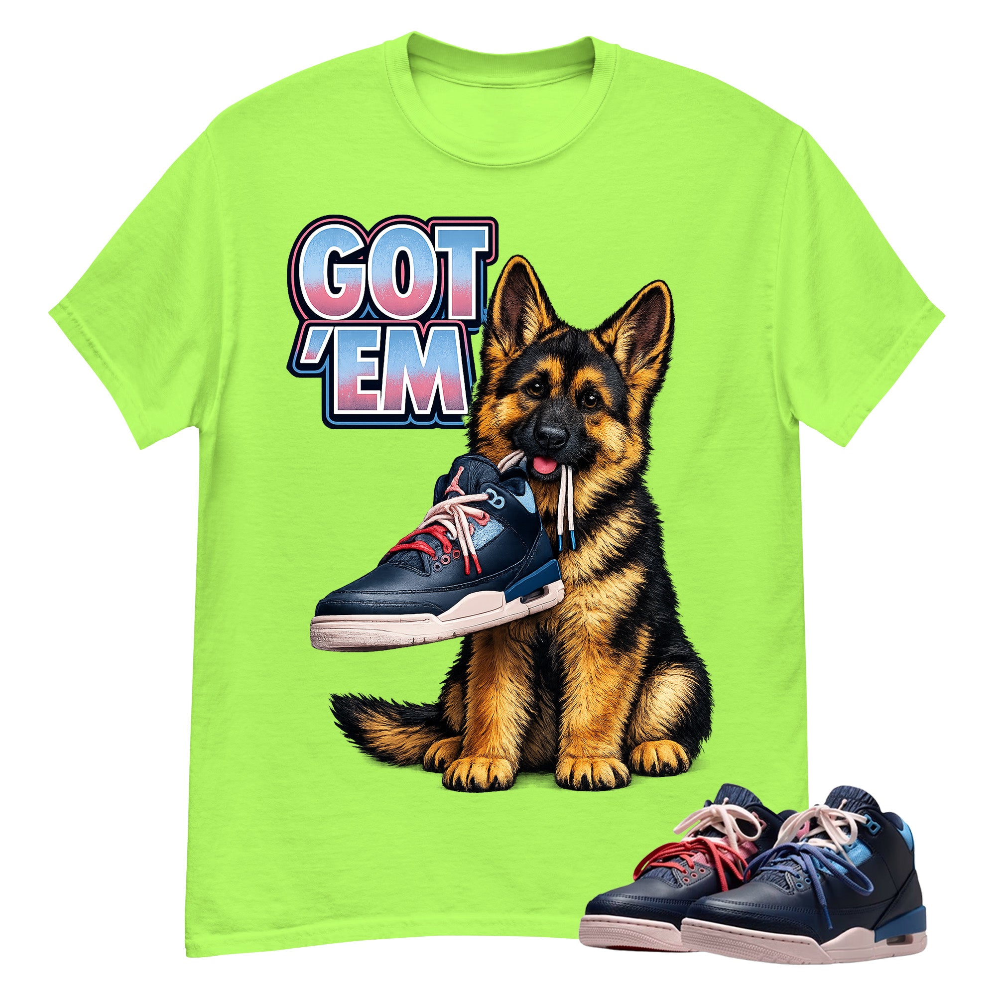 Got Em GS Shirt To Match Air Jordan 3 Sports Renaissance Unisex Cotton Graphic Tee
