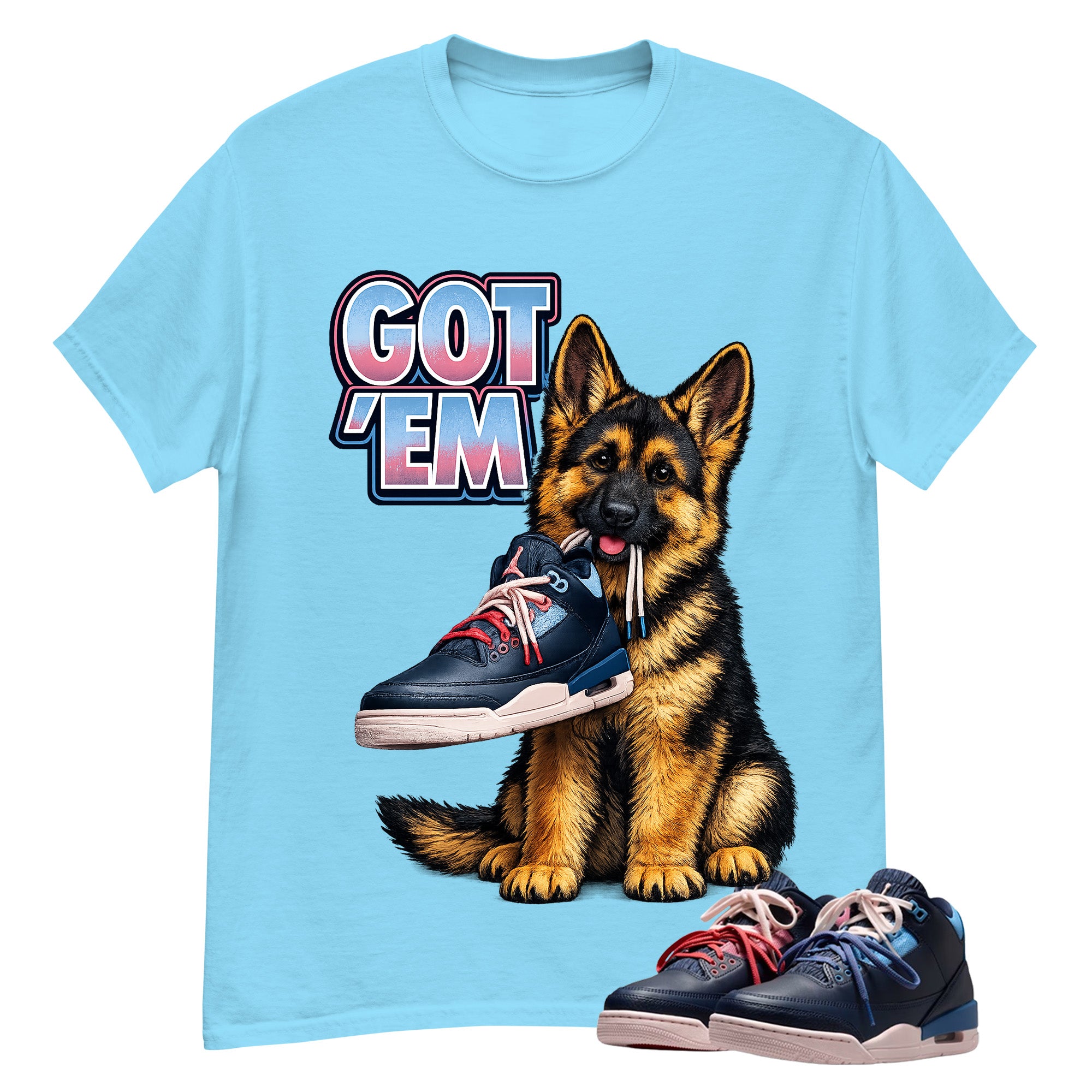 Got Em GS Shirt To Match Air Jordan 3 Sports Renaissance Unisex Cotton Graphic Tee