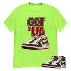 Got Em Sneaker Shirt To Match Air Jordan 1 Love Letter Unisex Cotton Graphic Tee