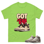Got Em Sneaker Shirt To Match Air Jordan 3 Retro Laser Palomino Unisex Cotton Graphic Tee