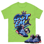 Got Em Sneaker Shirt To Match Air Jordan 6 x Awake NY Midnight Navy Unisex Cotton Graphic Tee