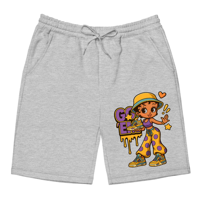 Got Em Lady Mens Fleece Shorts, Union LA x Air Jordan 4 Retro 'Desert Moss Men Shorts Main Image