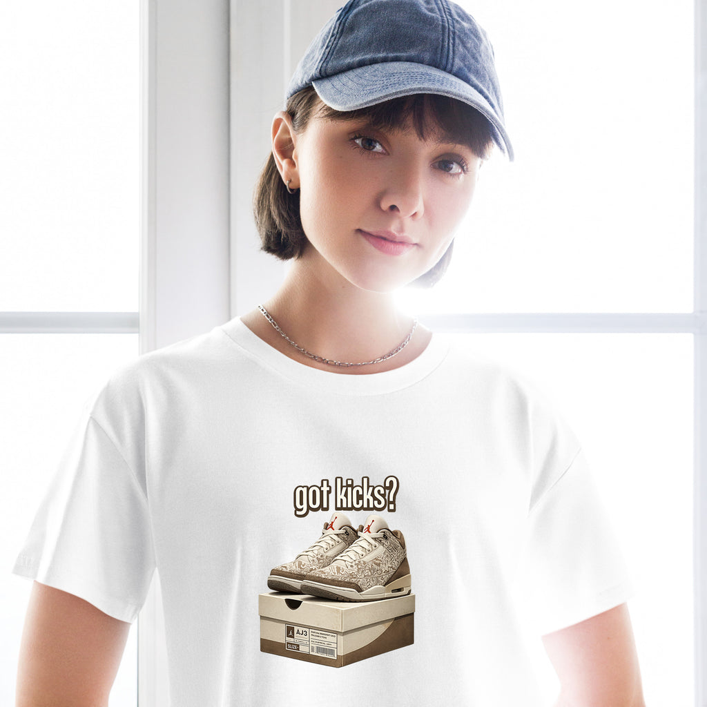 Got Kicks Crop Top to Match Air Jordan3 Laser Women's Crop ZillyKick