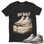 Got Kicks Shirt To Match Air Jordan 3 Retro Laser Palomino Unisex Cotton Graphic Tee