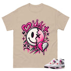 Heart Damage Shirt To Match Air Jordan 4 Comic Unisex Cotton Graphic Tee