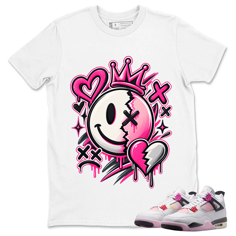 Heart Damage Shirt To Match Air Jordan 4 Comic Unisex Cotton Graphic Tee