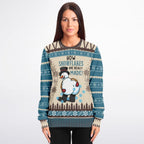 How Snowflakes Are Really Made Christmas Sweatshirt A Christmas Sweater Gifts For Men - Zillykick