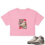 I Got 99 Problems Crop Top to Match Air Jordan3 Laser Women's Crop ZillyKick
