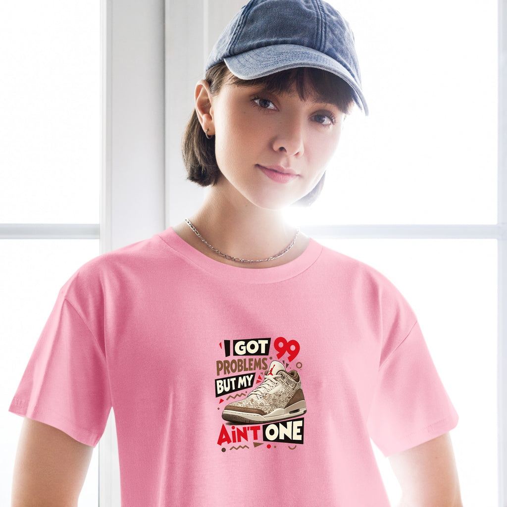 I Got 99 Problems Crop Top to Match Air Jordan3 Laser Women's Crop ZillyKick