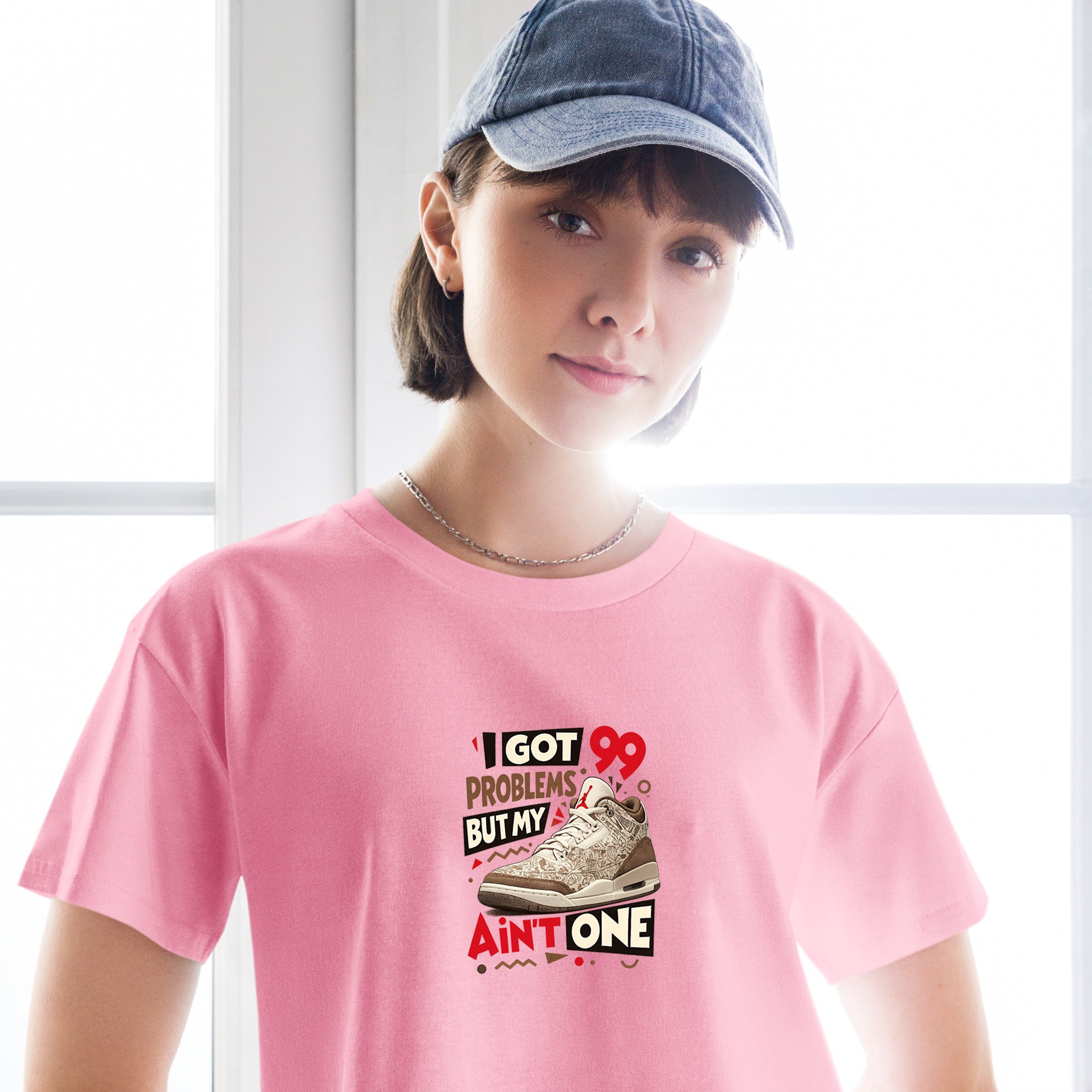 I Got 99 Problems Crop Top to Match Air Jordan3 Laser Women's Crop ZillyKick