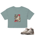 I Got 99 Problems Crop Top to Match Air Jordan3 Laser Women's Crop ZillyKick