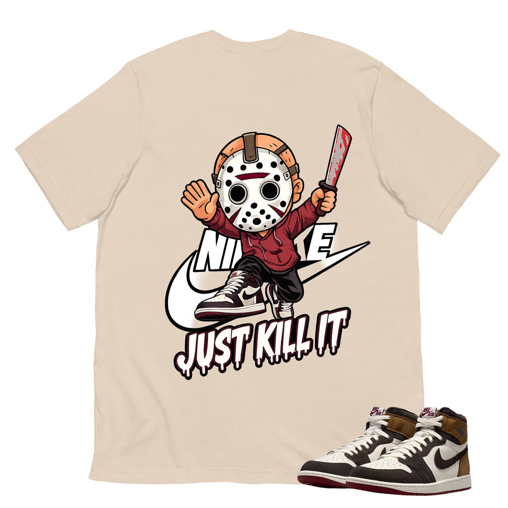 Just Kill It Shirt To Match Air Jordan 1 Love Letter Unisex Cotton Graphic Tee