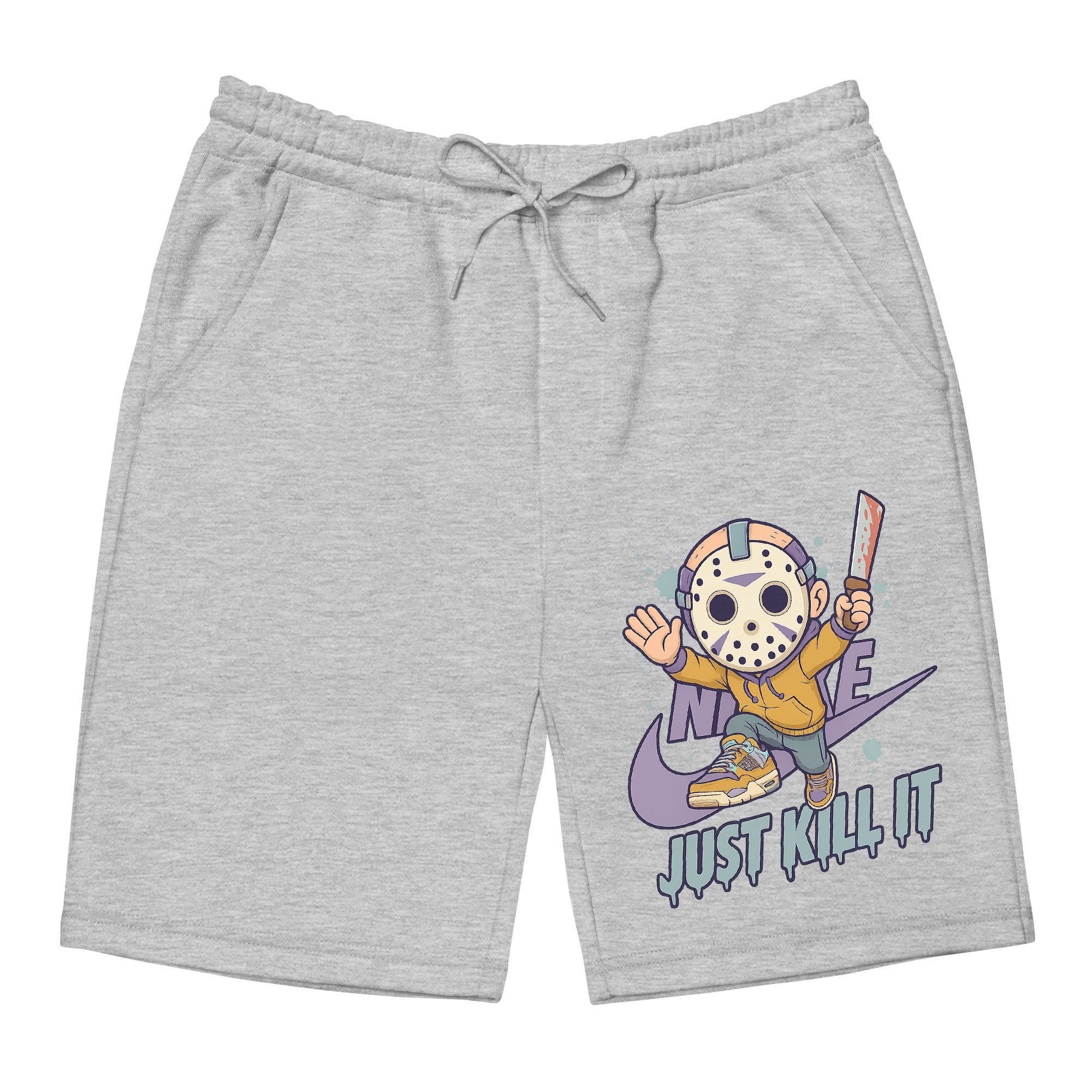 Just Kill It Mens Fleece Shorts, Union LA x Air Jordan 4 Retro 'Desert Moss Men Shorts