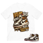 Kream Kicks Shirt To Match Air Jordan 1 Love Letter Unisex Cotton Graphic Tee