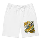 Kream Kicks Mens Fleece Shorts, Union LA x Air Jordan 4 Retro 'Desert Moss Men Shorts