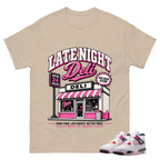 Late Night Shirt To Match Air Jordan 4 Comic Unisex Cotton Graphic Tee