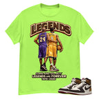 Legends Are Forever Shirt To Match Air Jordan 1 Love Letter Unisex Cotton Graphic Tee