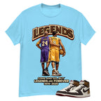 Legends Are Forever Shirt To Match Air Jordan 1 Love Letter Unisex Cotton Graphic Tee