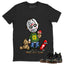 Lucky Friday 13 Shirt To Match Air Foamposite Pro Black Camo Unisex Cotton Graphic Tee