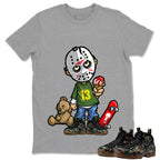 Lucky Friday 13 Shirt To Match Air Foamposite Pro Black Camo Unisex Cotton Graphic Tee