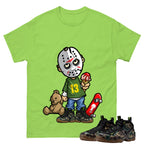 Lucky Friday 13 Shirt To Match Air Foamposite Pro Black Camo Unisex Cotton Graphic Tee