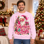 Male US holiday sweatshirt mockup