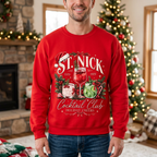 Male US-market St. Nick sweatshirt mockup