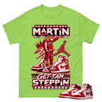 Martin Get Tah Steppin Shirt To Match Women's Air Jordan 1 Nails and Grails Unisex Cotton Graphic Tee