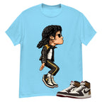 MJ Jackson Tiptoe Shirt To Match Air Jordan 1 Love Letter Unisex Cotton Graphic Tee