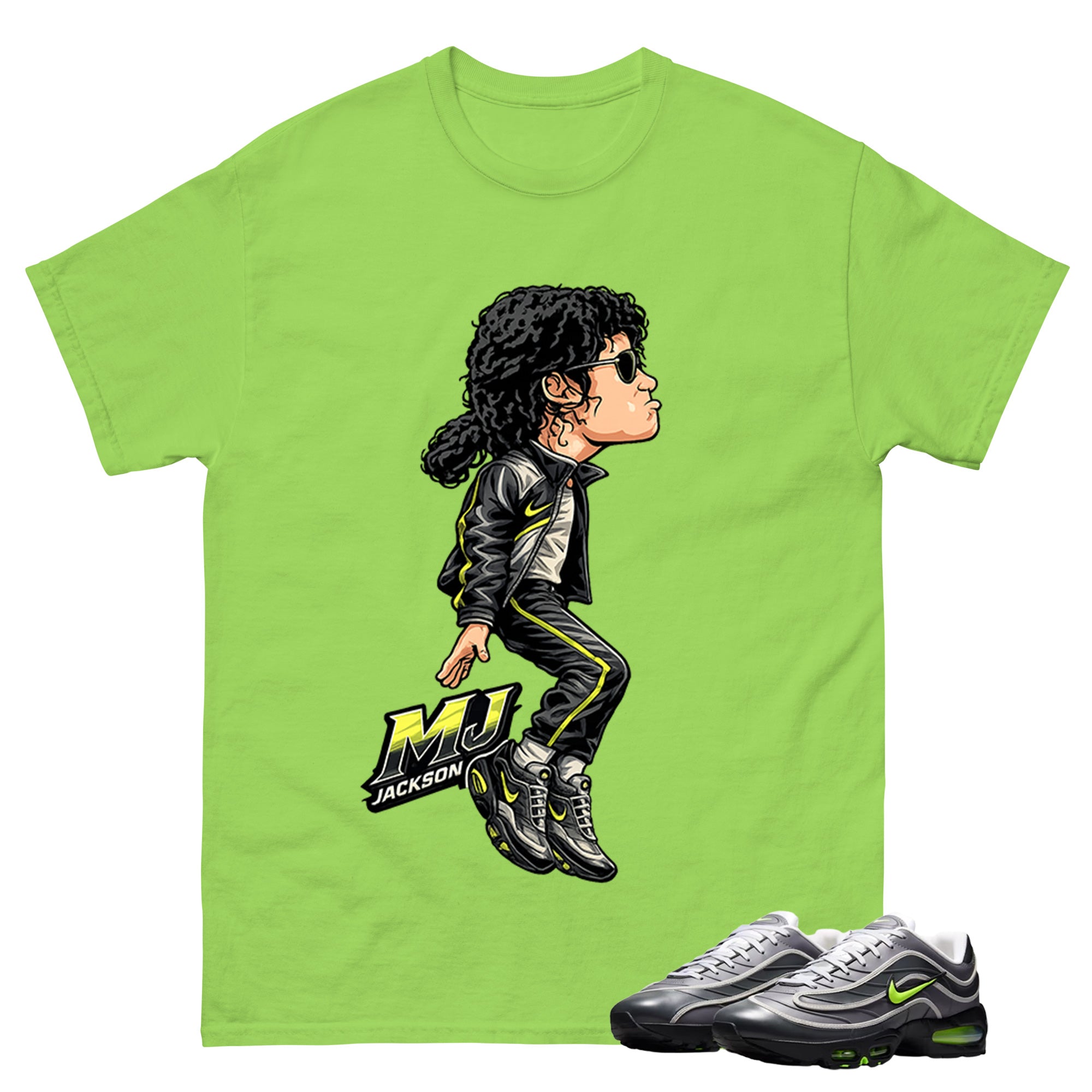 MJ Jackson Tiptoe Shirt To Match Air Max Joga Bonito Unisex Cotton Graphic Tee