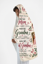 Mockup chăn có mũ Generations of Love