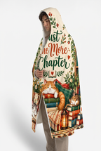 Mockup chăn có mũ Just One More Chapter