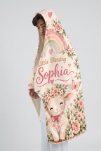 Mockup chăn có mũ Sophia