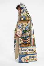 Mockup chăn Harper’s Book Garden