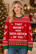 Mockup mẫu nữ mặc áo Data Driven