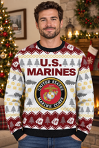 Mockup mẫu nam mặc áo U.S. Marines