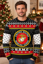 Mockup mẫu nam mặc áo United States Marines Corps