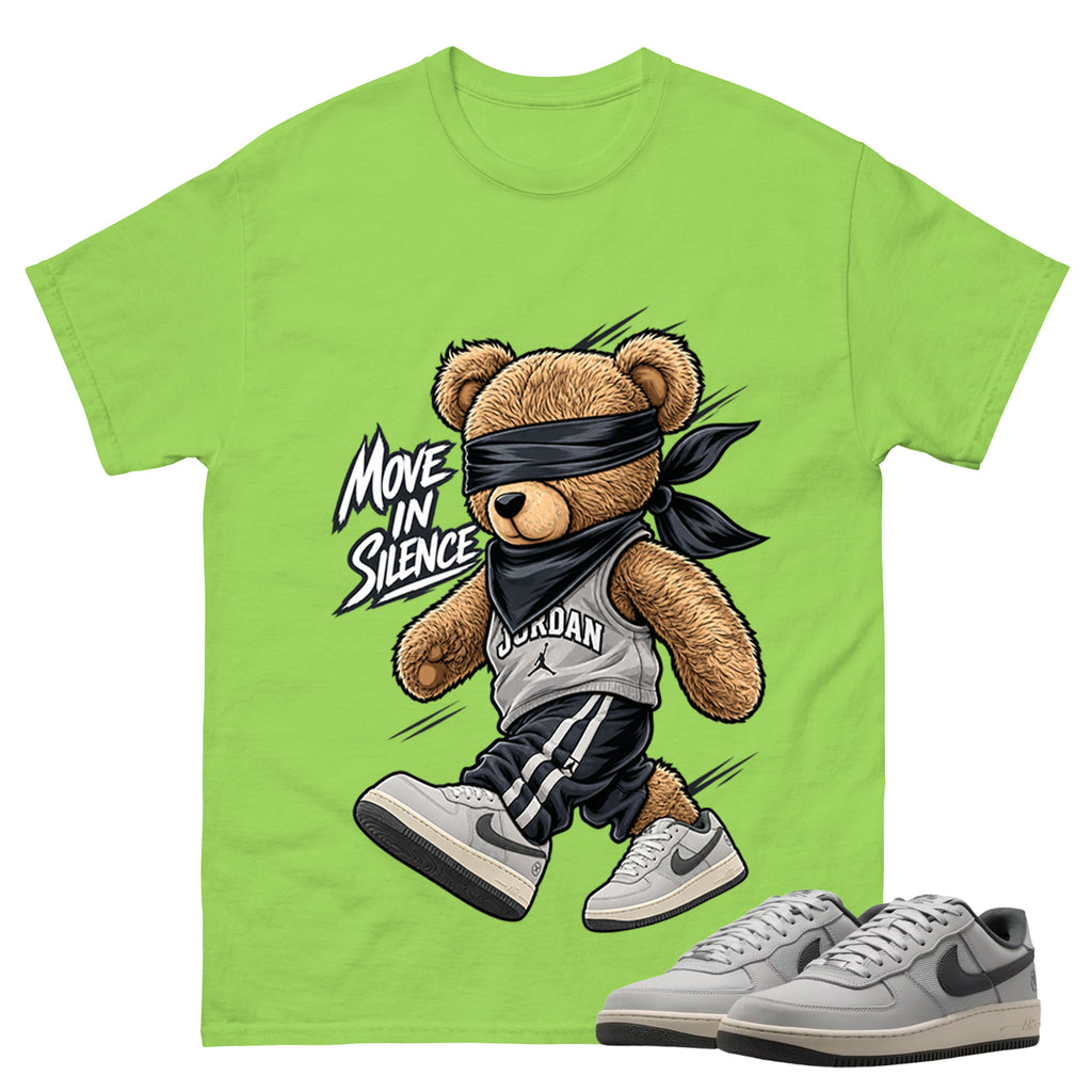 Move In Silence Shirt To Match SB Air Force 1 x Yuto Unisex Cotton Graphic Tee