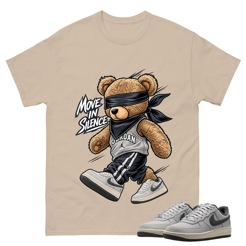 Move In Silence Shirt To Match SB Air Force 1 x Yuto Unisex Cotton Graphic Tee