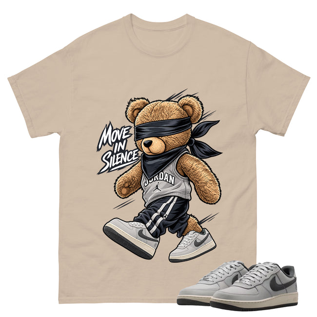 Move In Silence Shirt To Match SB Air Force 1 x Yuto Unisex Cotton Graphic Tee Main Image