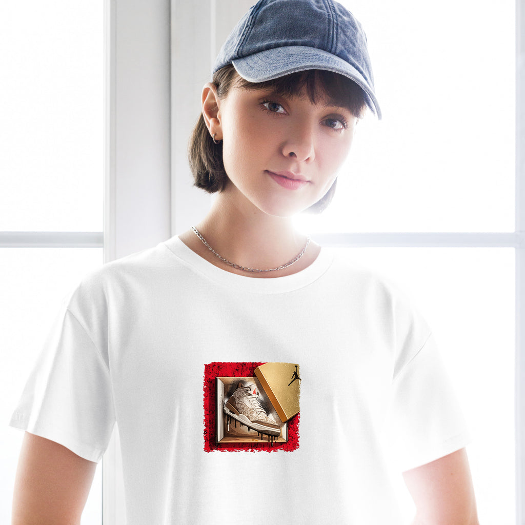 New Kicks Crop Top to Match Air Jordan3 Laser Women's Crop ZillyKick