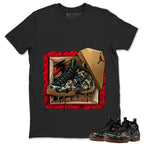 New Kicks Shirt To Match Air Foamposite Pro Black Camo Unisex Cotton Graphic Tee