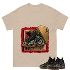 New Kicks Shirt To Match Air Foamposite Pro Black Camo Unisex Cotton Graphic Tee