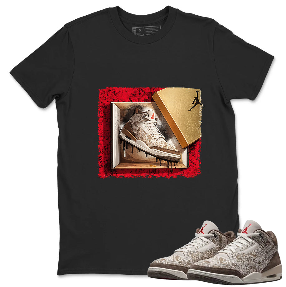 New Kicks Shirt To Match Air Jordan 3 Retro Laser Palomino Unisex Cotton Graphic Tee