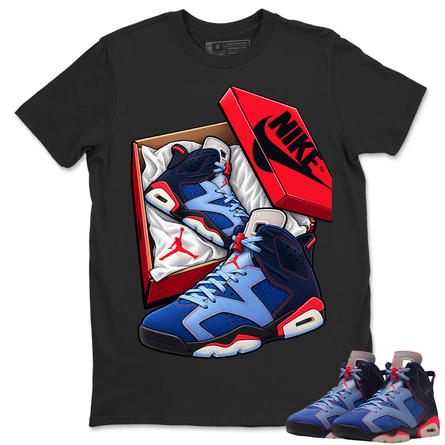 New Kicks Shirt To Match Air Jordan 6 x Awake NY Midnight Navy Unisex Cotton Graphic Tee